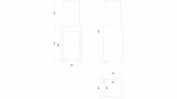Нагреватель газовый PATIO MINI/M/G31/37MBAR/B - белое стекло