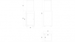 Газовый нагреватель PATIO MINI/G31/37MBAR/B - белое стекло, пульт