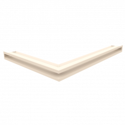 Решетка Kratki Люфт 60 угловая правая бежевая