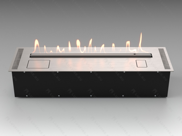 Автоматический биокамин Lux Fire Smart Flame 900 RC INOX