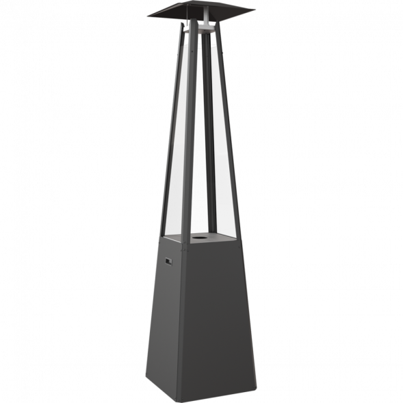 УЛИЧНЫЙ НАГРЕВАТЕЛЬ НА ГАЗУ UMBRELLA/C/G30/37MBAR/S/ZE)- черный, с газовым оборудованием