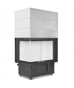 Каминная топка Hoxter ECKA 67/45/51Lh Левосторонняя с адаптером под аккумулятивные кольца