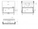 Каминная топка двойная 120x60 G Echa Tech