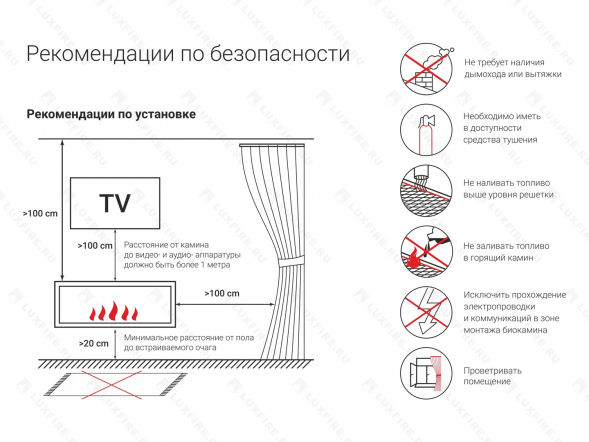 Подвесной биокамин GOOD FIRE Сфера 500