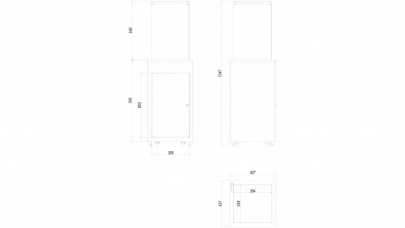 Нагреватель газовый PATIO MINI/G31/37MBAR/S - сталь, пульт